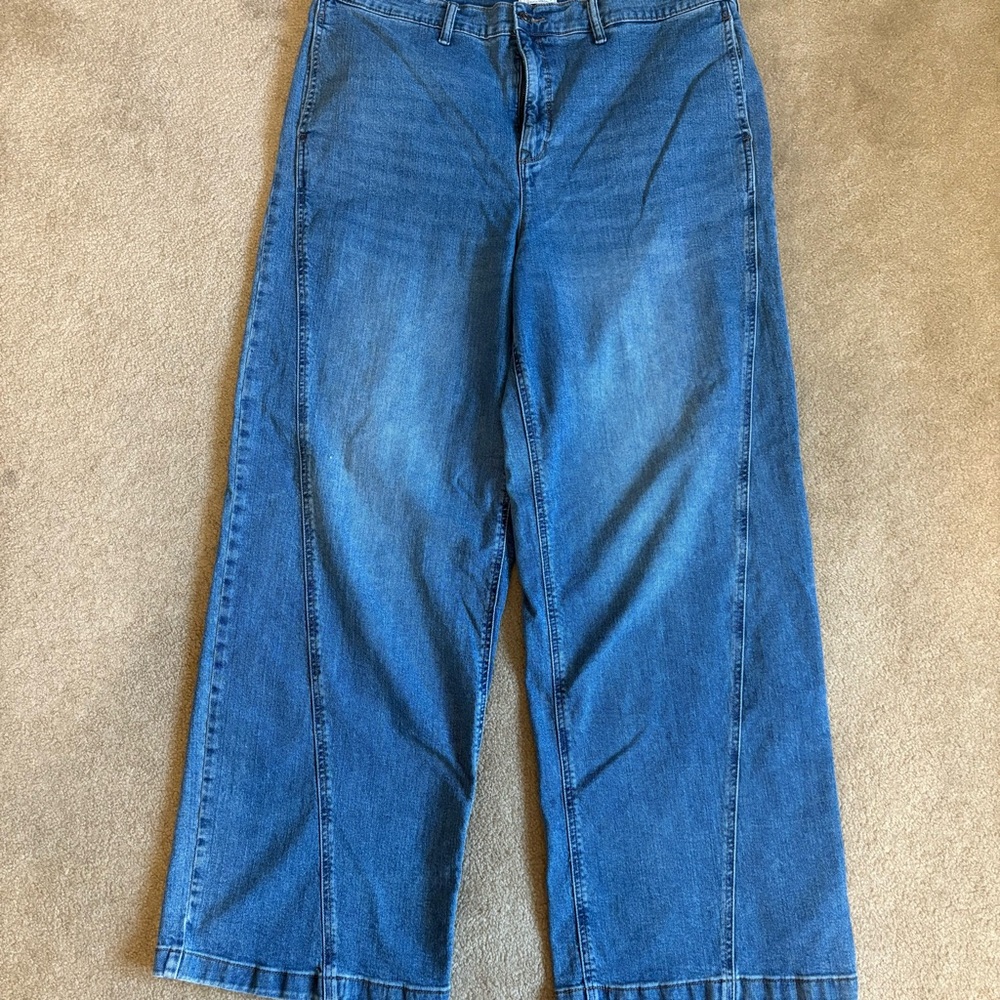 Sofia by Sofia Vergara Blue‎ Flare & Wide Leg Jeans